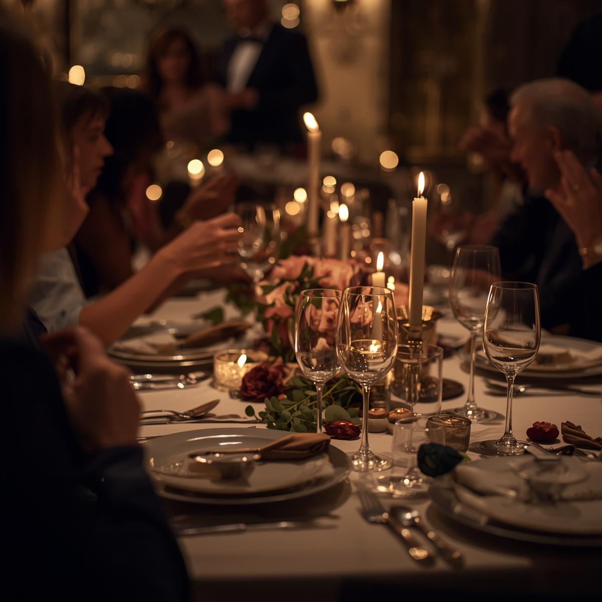 Privat middagsbjudning